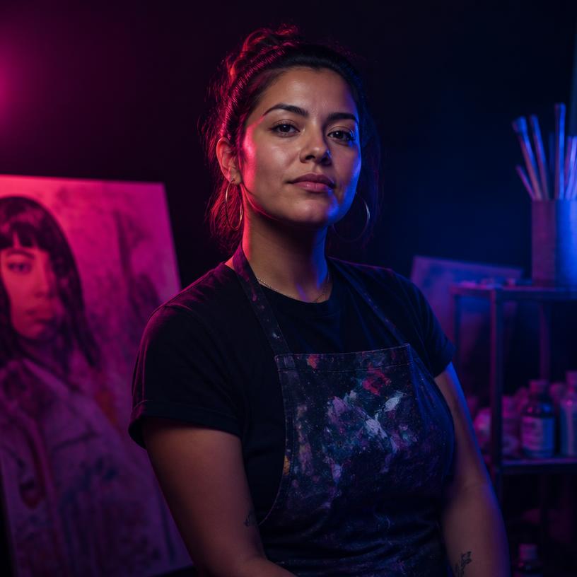 Rosa Delgado, Visual Artist